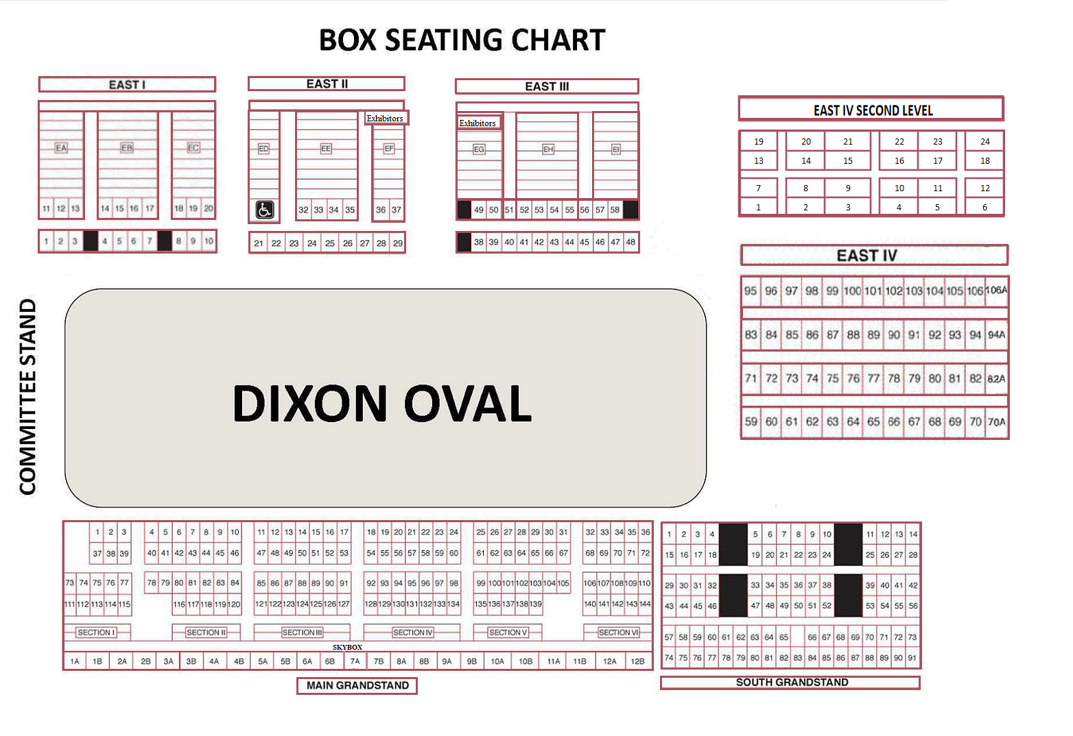 Box Information Devon Horse Show